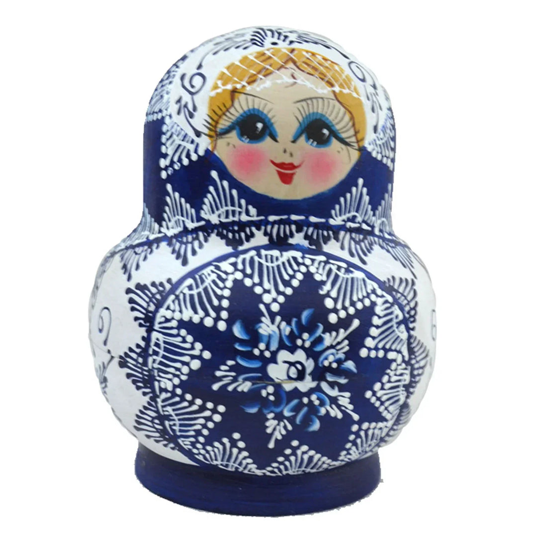 10 pieces/set wooden Russian matryoshka dolls