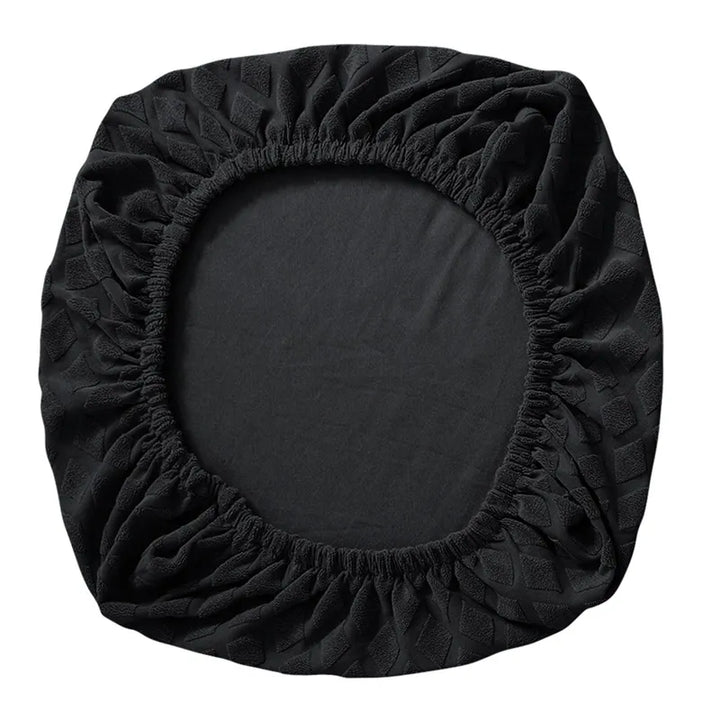Spandex elastic office chair cover Jacquard seat covers pineapple mesh fleece protective cover elastic computer seat protector