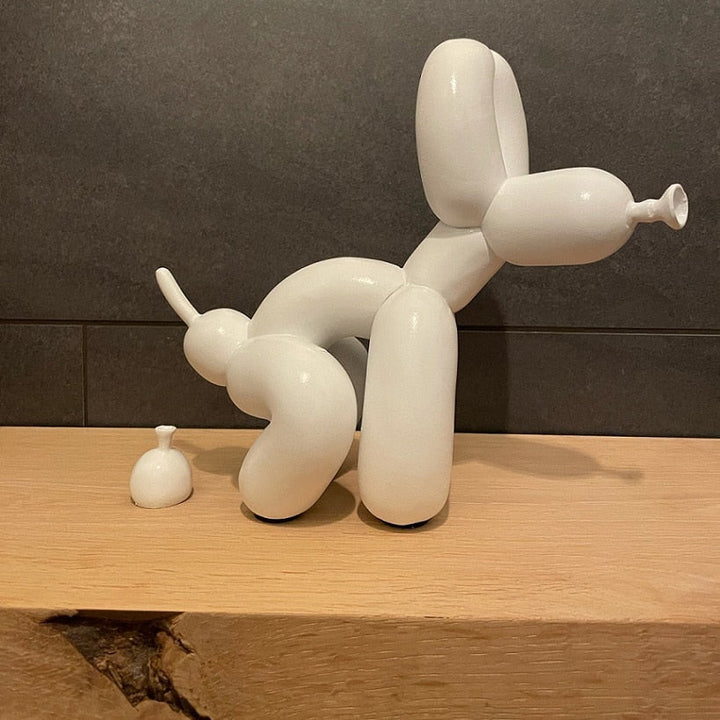 Balloon Dog Sculpture, Balloon Art Statue, Mini Collectible Figure, Home Decor, Resin Figure, Desk Accessories, Room Decoration