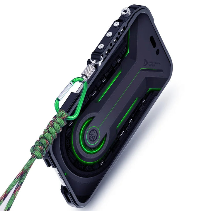 Tactical Grip Shockproof Alloy Frame iPhone Case