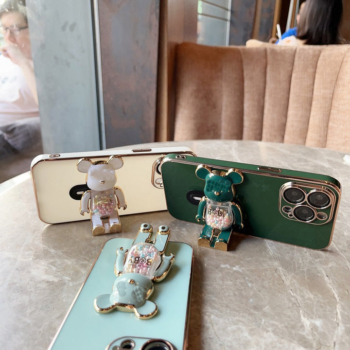 Bear Lover colourful 3D Doll Phone Case