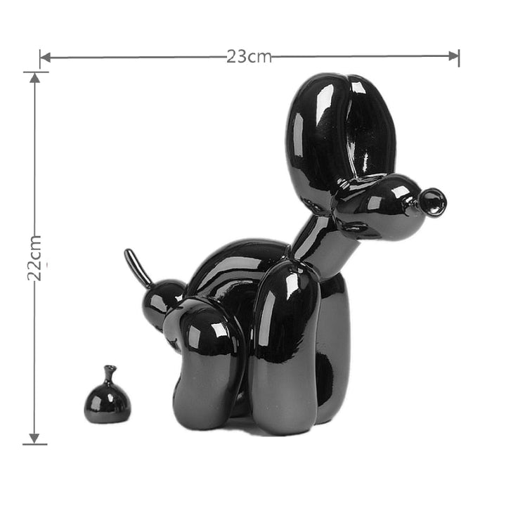 Balloon Dog Sculpture, Balloon Art Statue, Mini Collectible Figure, Home Decor, Resin Figure, Desk Accessories, Room Decoration