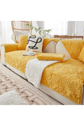 Plush sofa cover |