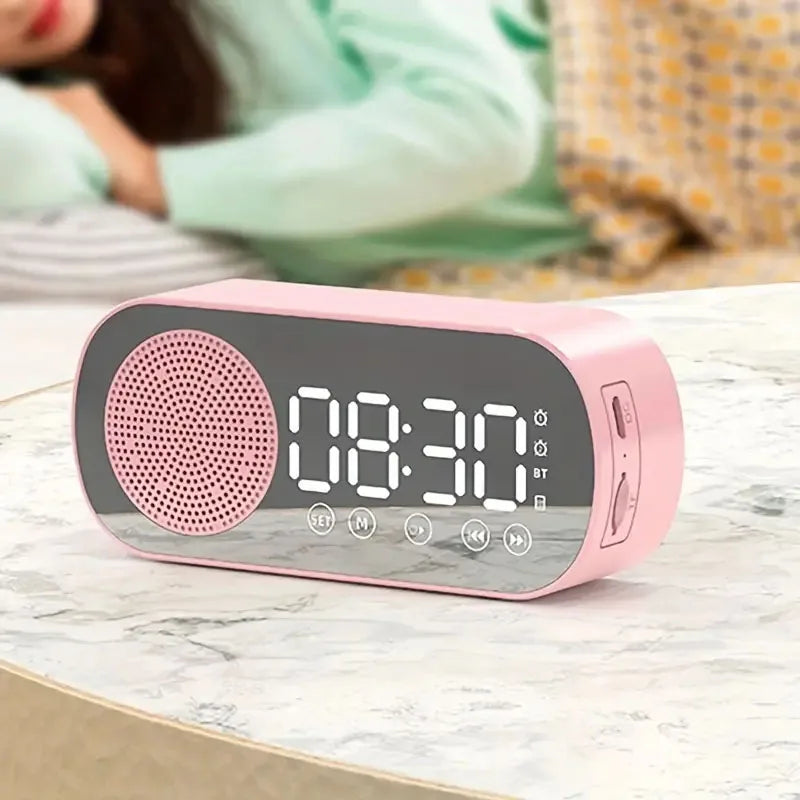 Digital Alarm Clock with Bluetooth Speaker &amp; FM Radio