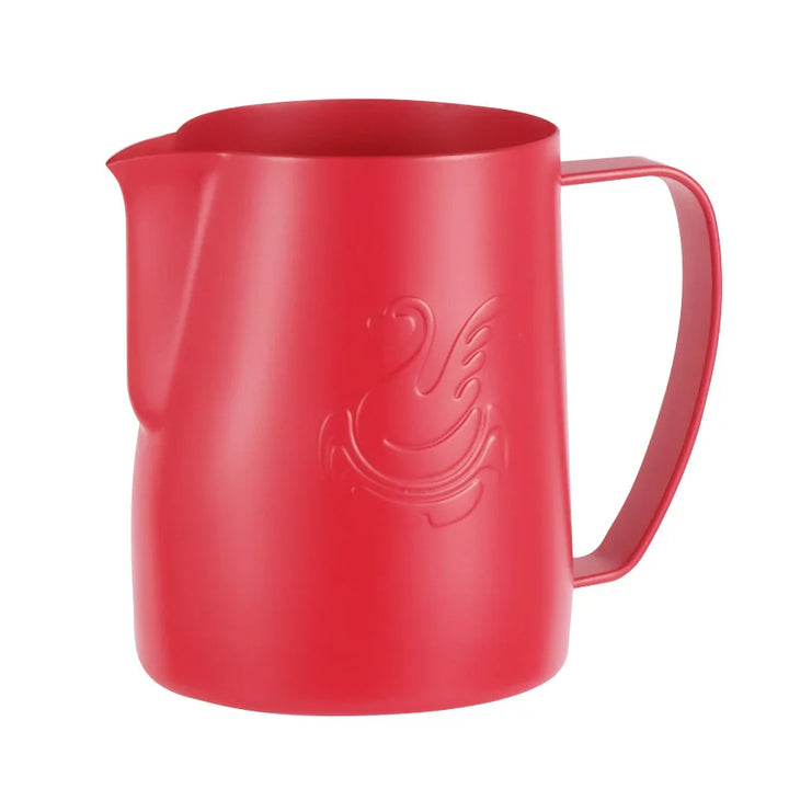 600ml stainless steel coffee pot milk frother cup cream maker espresso latte art tool elegant swan