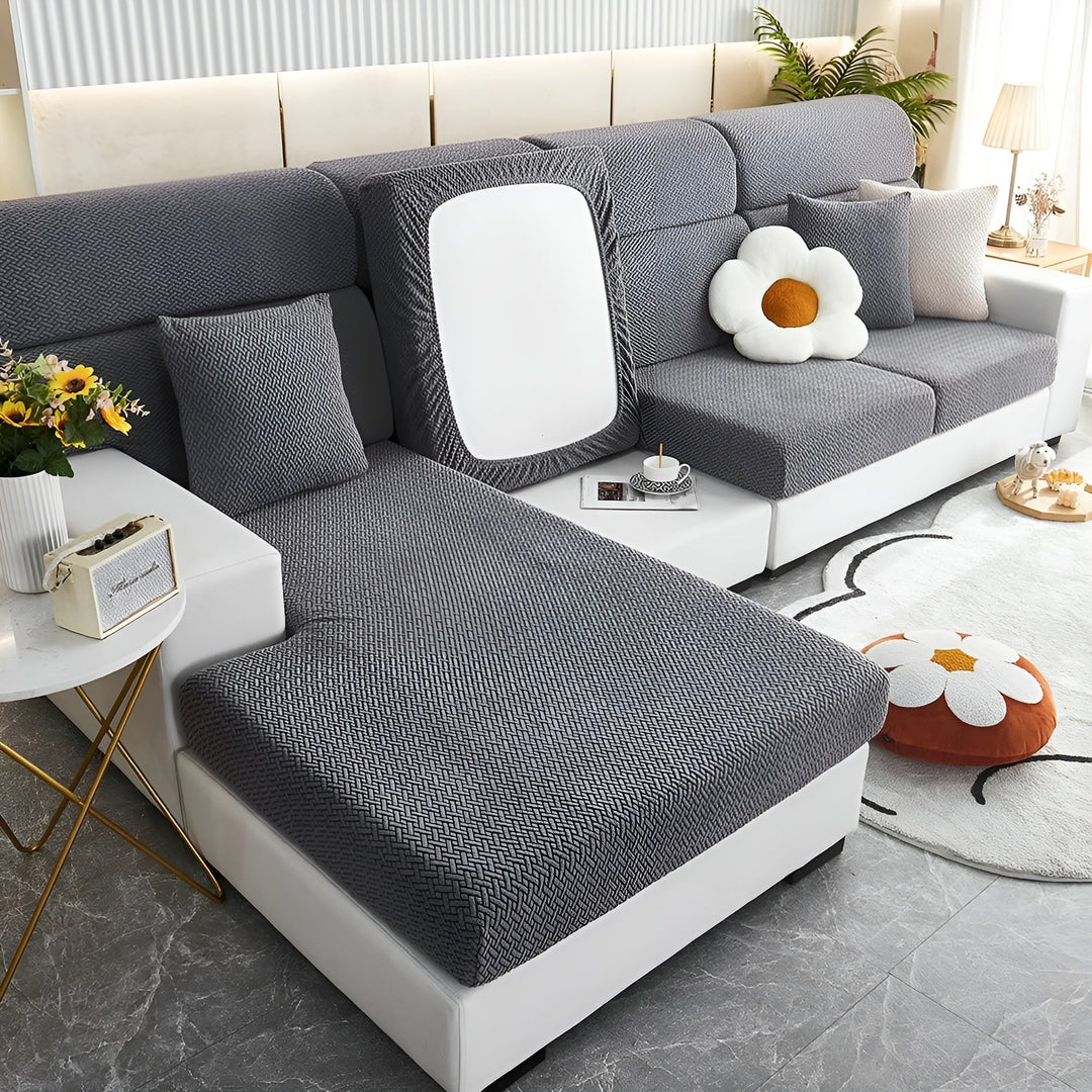 Elastic Sofa Cover – Water-Repellent and Tailored | Protective Cover Made from Stretch Fabric |
