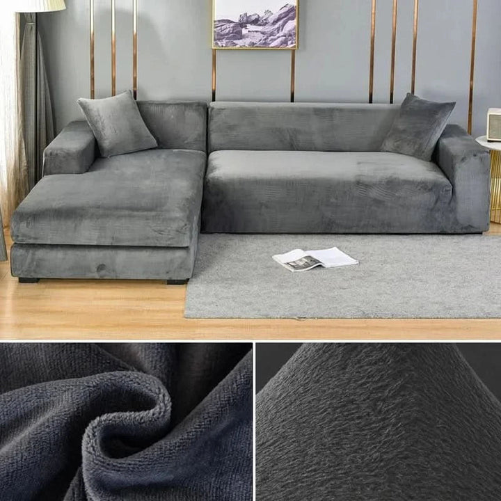 PlushFit - High-Quality Sofa Covers Made of Stretch Velvet