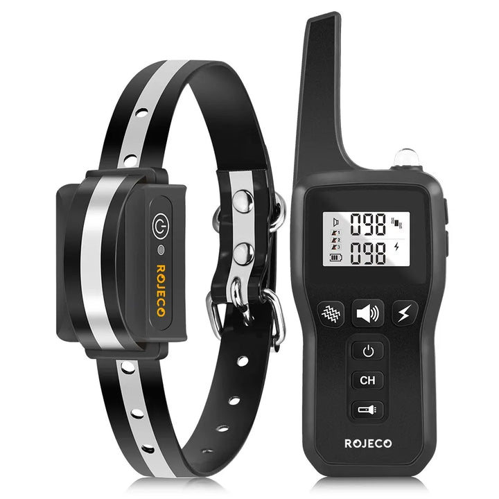 1000m Dog Training Collar – Waterproof, Rechargeable with Remote Control for Small, Medium &amp; Large Dogs