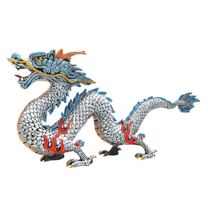 Lively Chinese Dragon Feng Shui Sculpture
