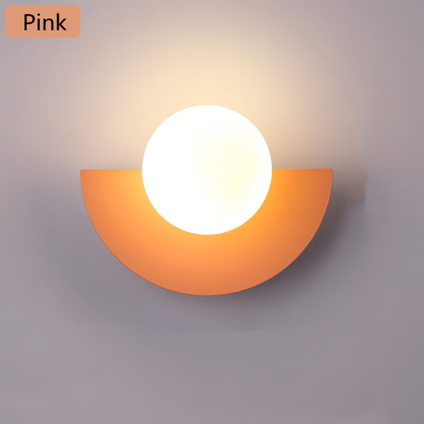 Everest - Nordic Semi-Round Wall Lamp