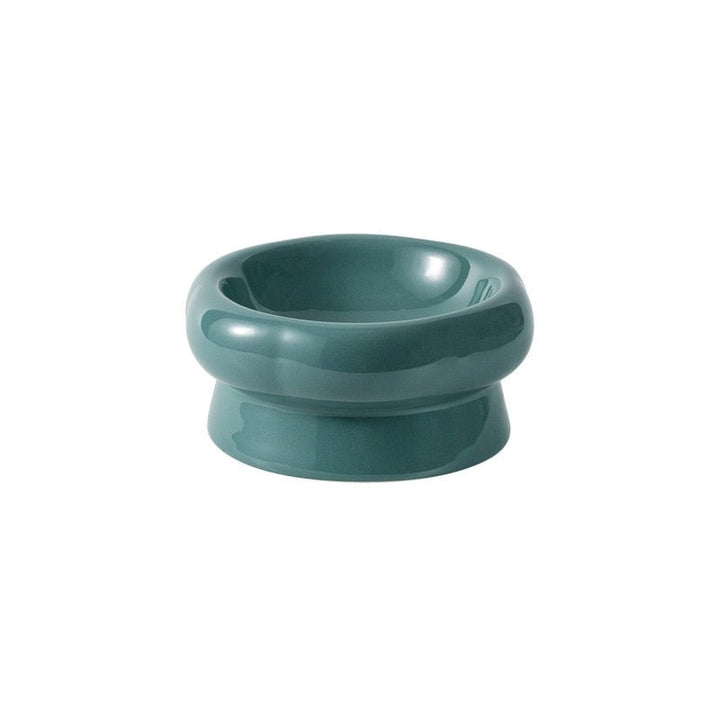 Luna Ceramic Elevated Cat Bowls