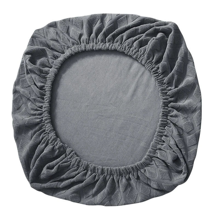 Spandex elastic office chair cover Jacquard seat covers pineapple mesh fleece protective cover elastic computer seat protector