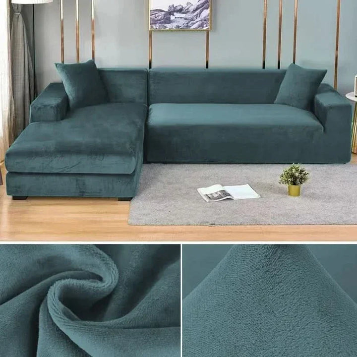 PlushFit - High-Quality Sofa Covers Made of Stretch Velvet