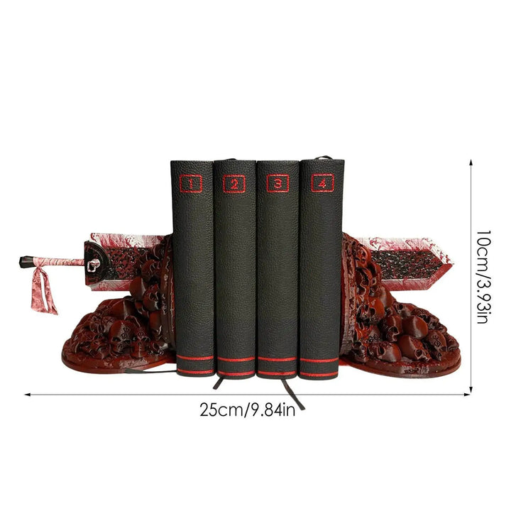Berserk Bookends Furious Bookends Dragon Hunter Resin Craft Study Art Decorative Ornament Home Desk Bookshelf T4z7
