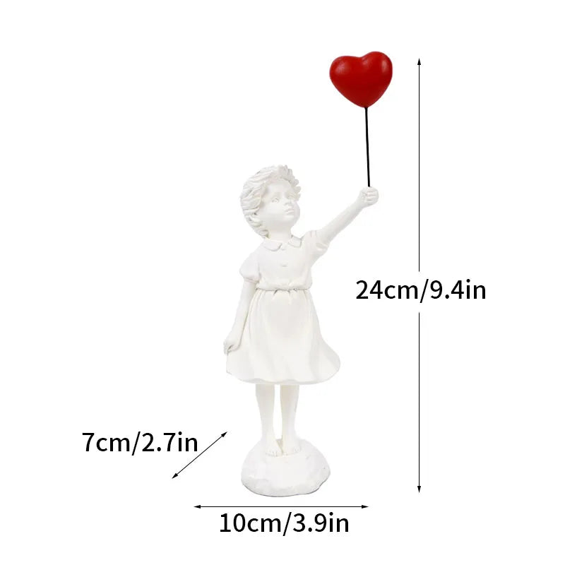 Banksy inspired sculpture collection