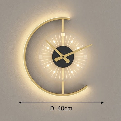 Modern minimalist LED watch