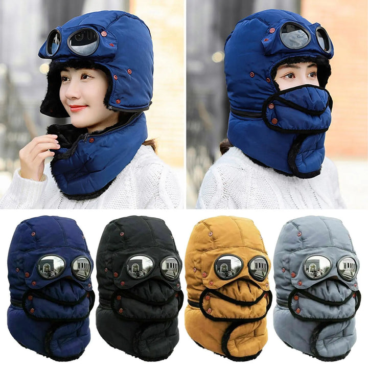 Polar Vision Thermo Windproof Face Covering Beanie