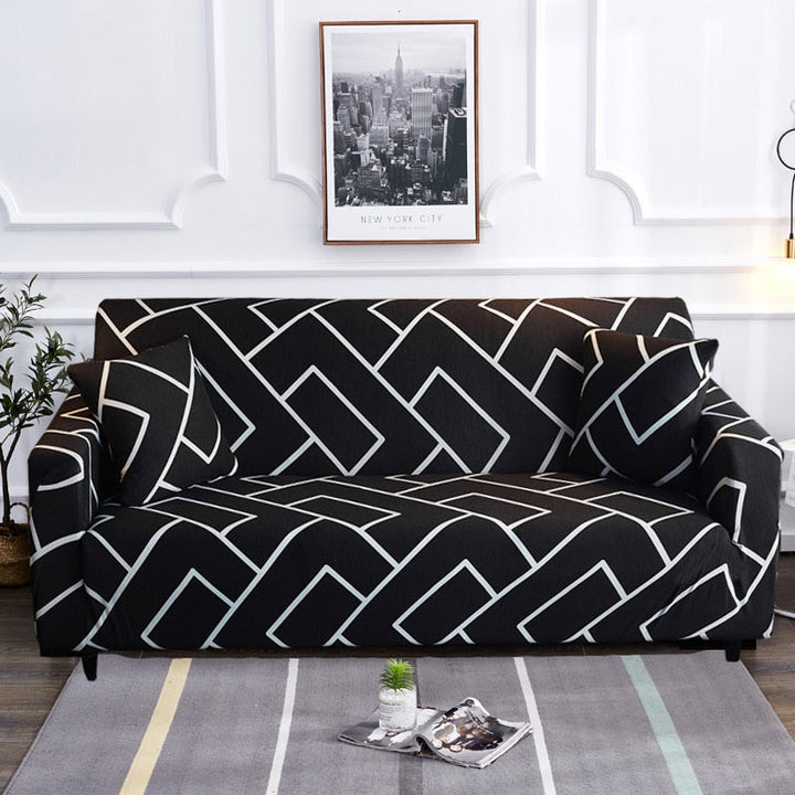 Modern Non-slip colourful Elastic Sofa Cover