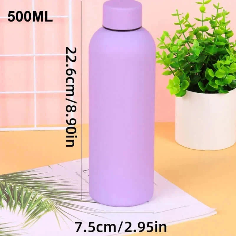 Creative stainless steel water bottle