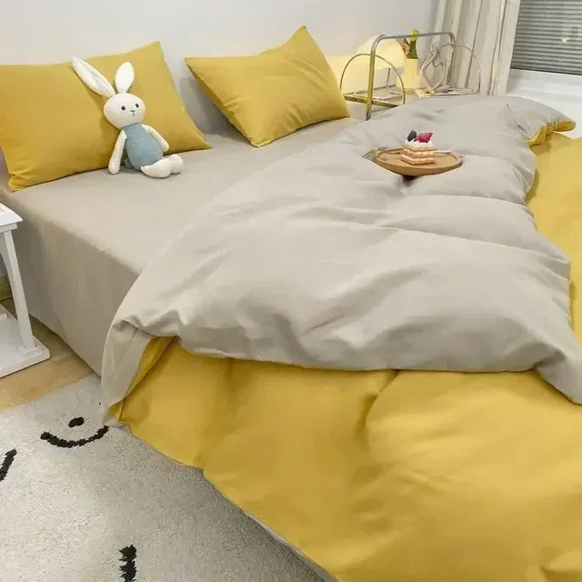 Reversible Bedding Set, Soft and Breathable for Modern Comfort |