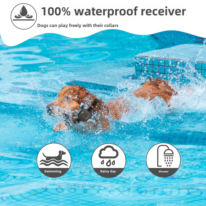 Ultimate Safety 1,574.8 feet Wireless Dog Fence System with Rechargeable, Waterproof Collar