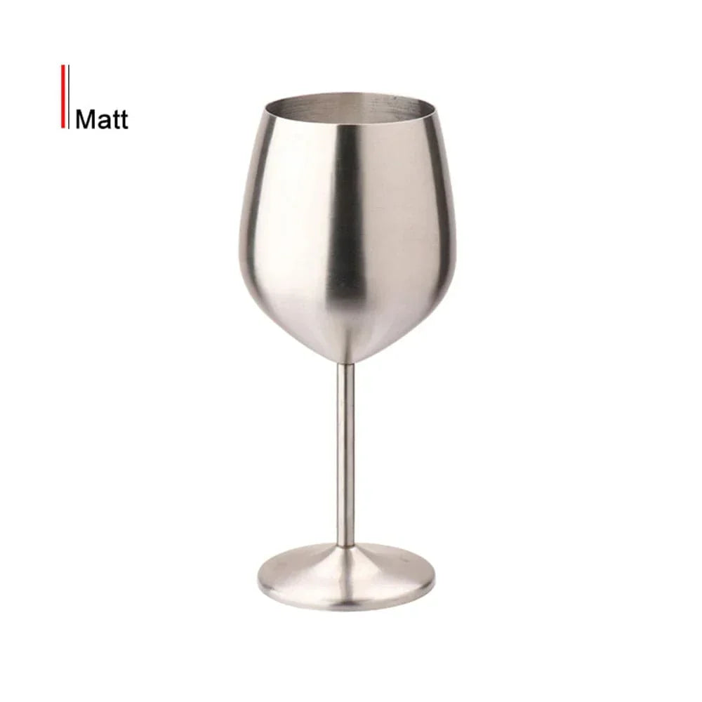 Stainless Steel Wine Goblet
