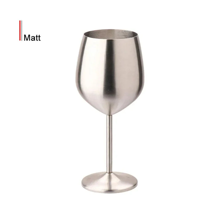 Stainless Steel Wine Goblet