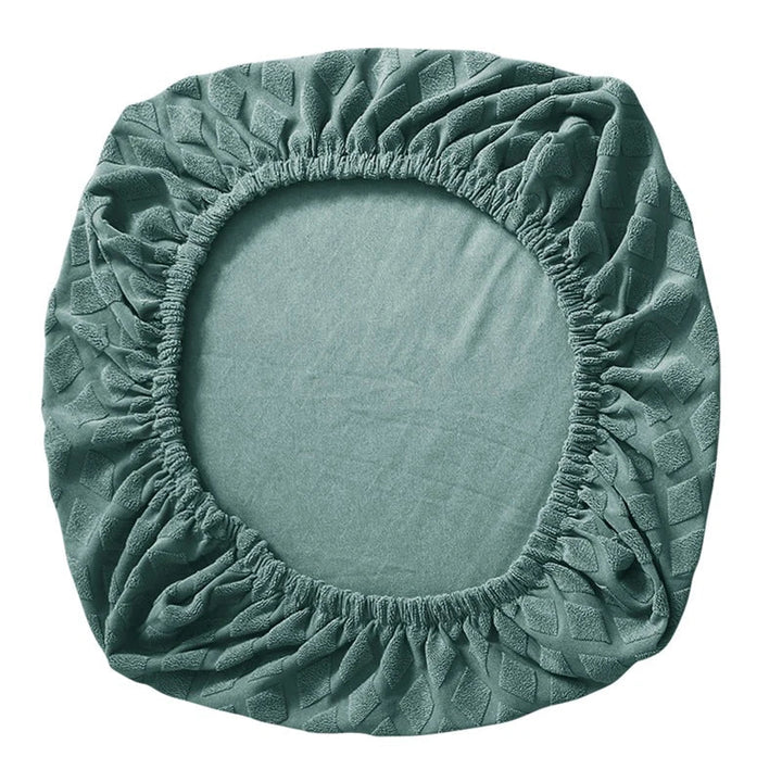 Spandex elastic office chair cover Jacquard seat covers pineapple mesh fleece protective cover elastic computer seat protector