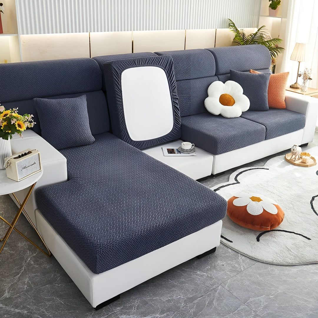 Elastic Sofa Cover – Water-Repellent and Tailored | Protective Cover Made from Stretch Fabric |
