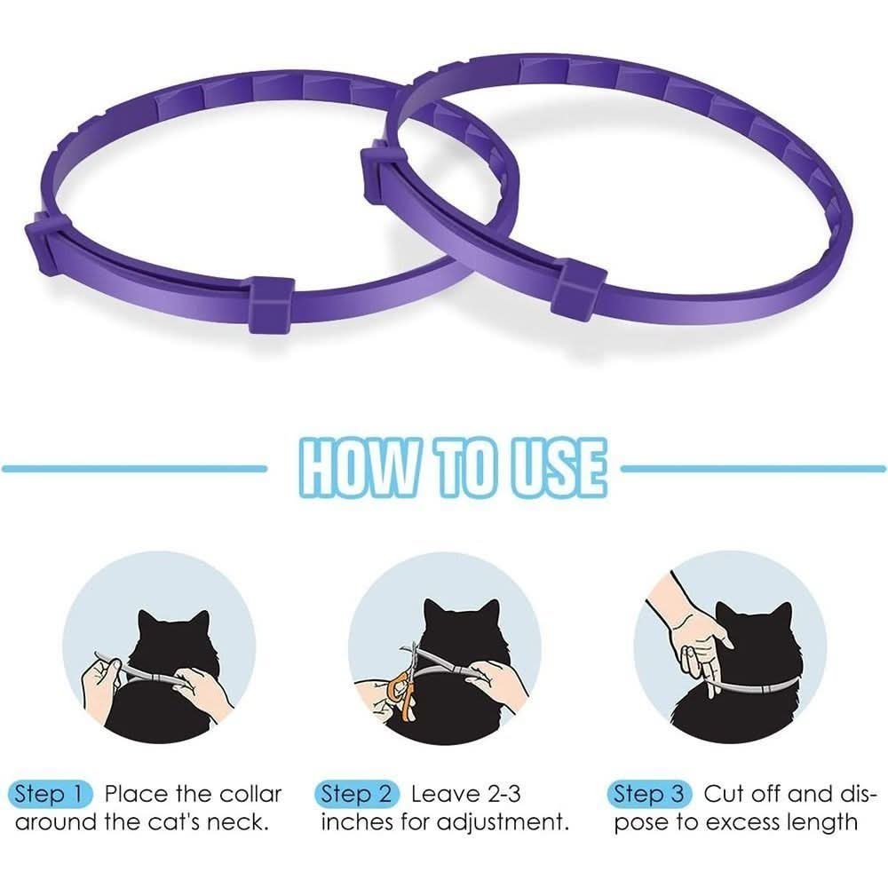 Flea &amp; Tick Protection Collar for Dogs &amp; Cats