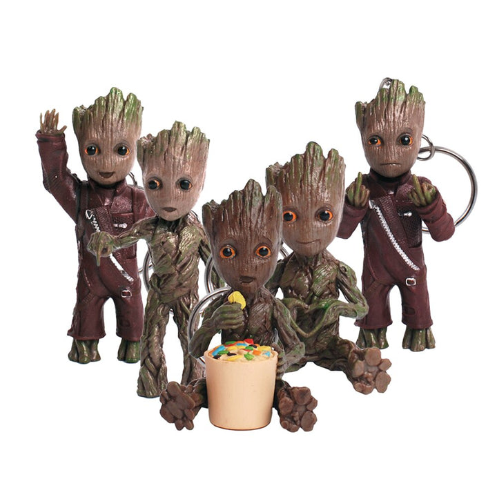 Cartoon Large Miniature Figure: Playful Office Decoration