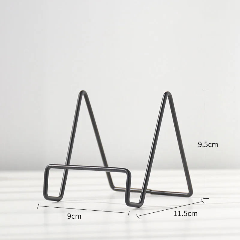 Iron Art Multi-Use Display Stand: Versatile magazine, dish, picture, and photo album stand for home decor