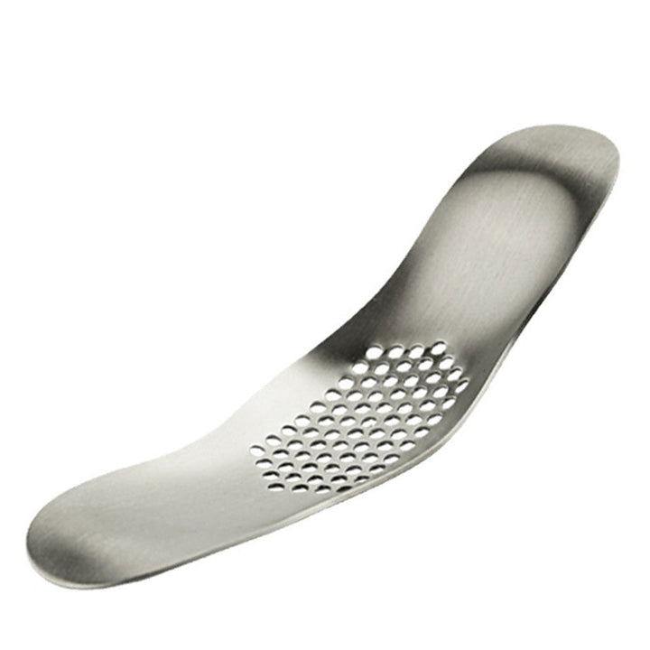 Stainless Steel Garlic Press Chopper: Premium Hand Mill &amp; Masher for Easy Garlic Preparation in the Kitchen