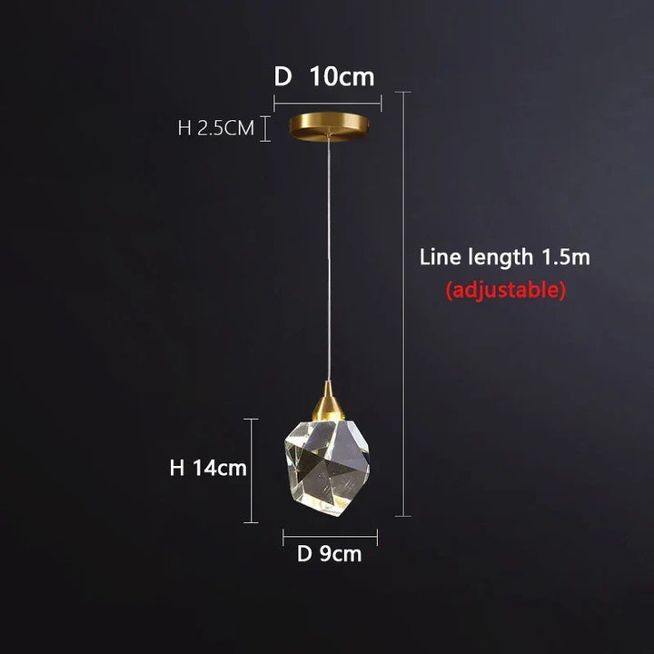 Elegant Crystal Pendant Lights