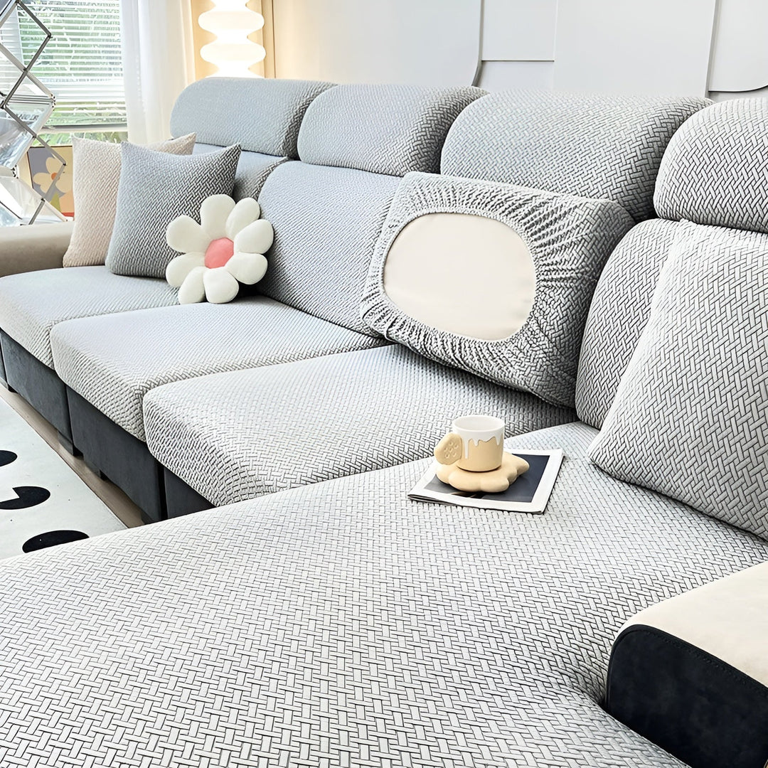 Elastic Sofa Cover – Water-Repellent and Tailored | Protective Cover Made from Stretch Fabric |