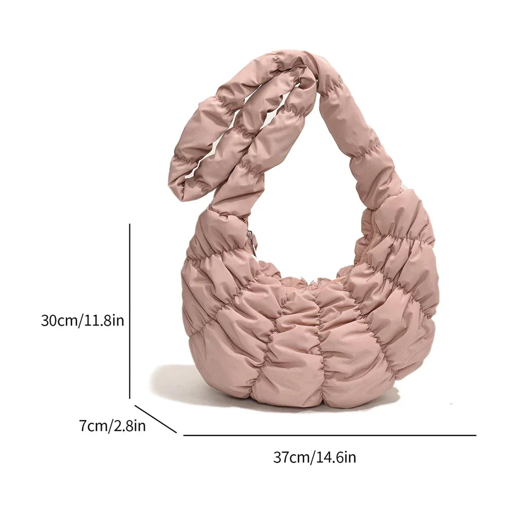 Puff Croissant Shoulder Bag