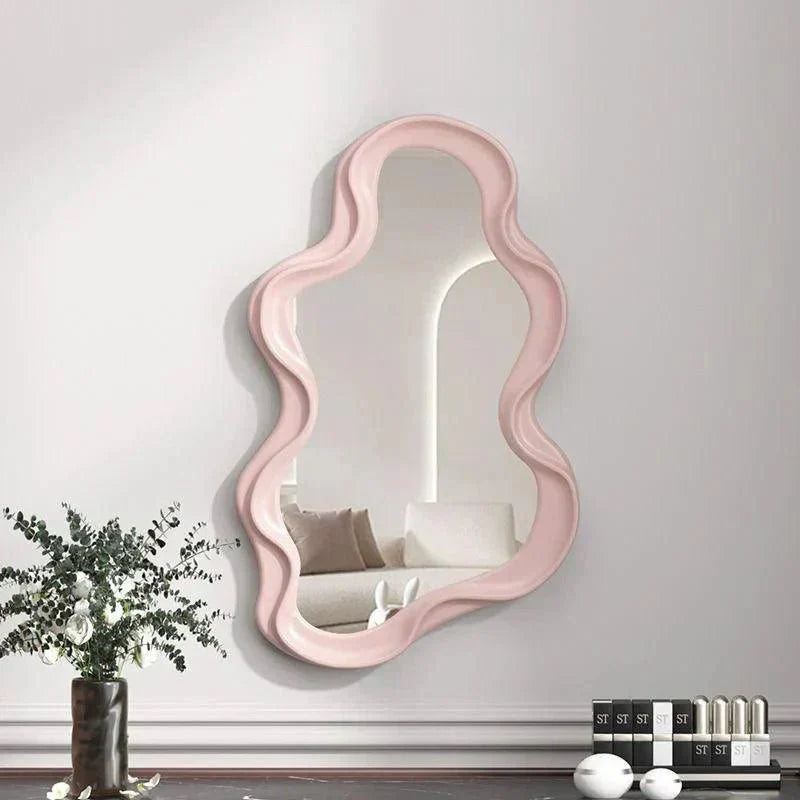 Spiegelia Decorative Cloud-Shaped Mirror - for Living Room, Bedroom &amp; Bathroom