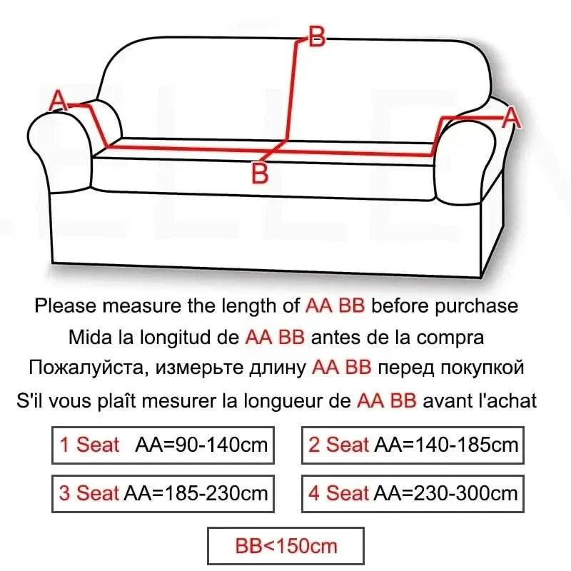PlushFit - High-Quality Sofa Covers Made of Stretch Velvet