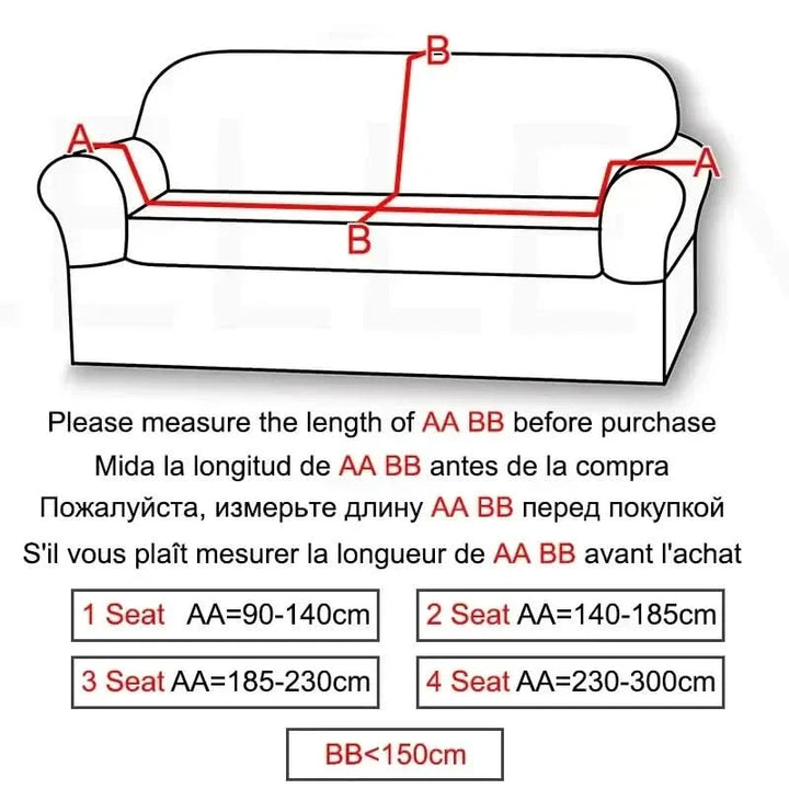 PlushFit - High-Quality Sofa Covers Made of Stretch Velvet