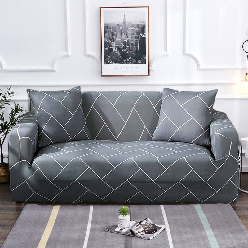 Modern Non-slip colourful Elastic Sofa Cover