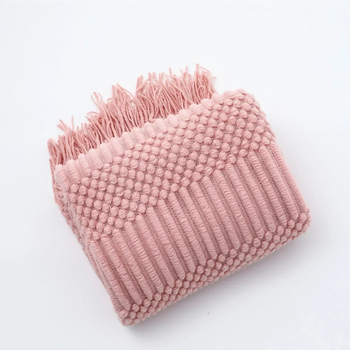Nordic Style Dick Knitted Blanket