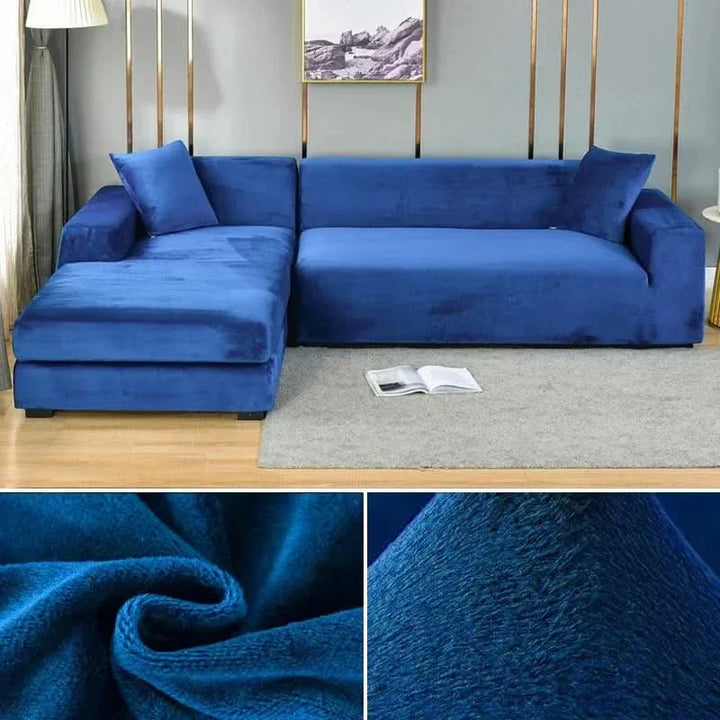 PlushFit - High-Quality Sofa Covers Made of Stretch Velvet