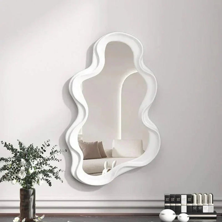 Spiegelia Decorative Cloud-Shaped Mirror - for Living Room, Bedroom &amp; Bathroom