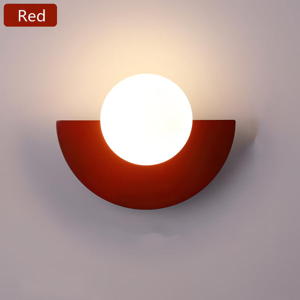 Everest - Nordic Semi-Round Wall Lamp