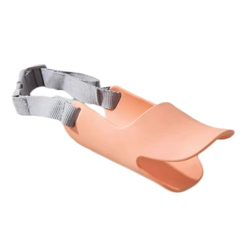 Adjustable Silicone Duckbill Dog Muzzle for Small and Large Dogs
