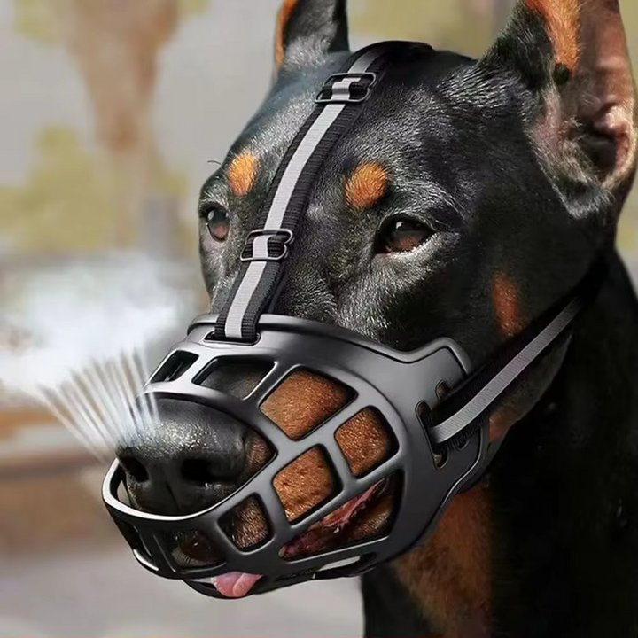 Reflective Dog Muzzle - Water-Friendly &amp; Breathable