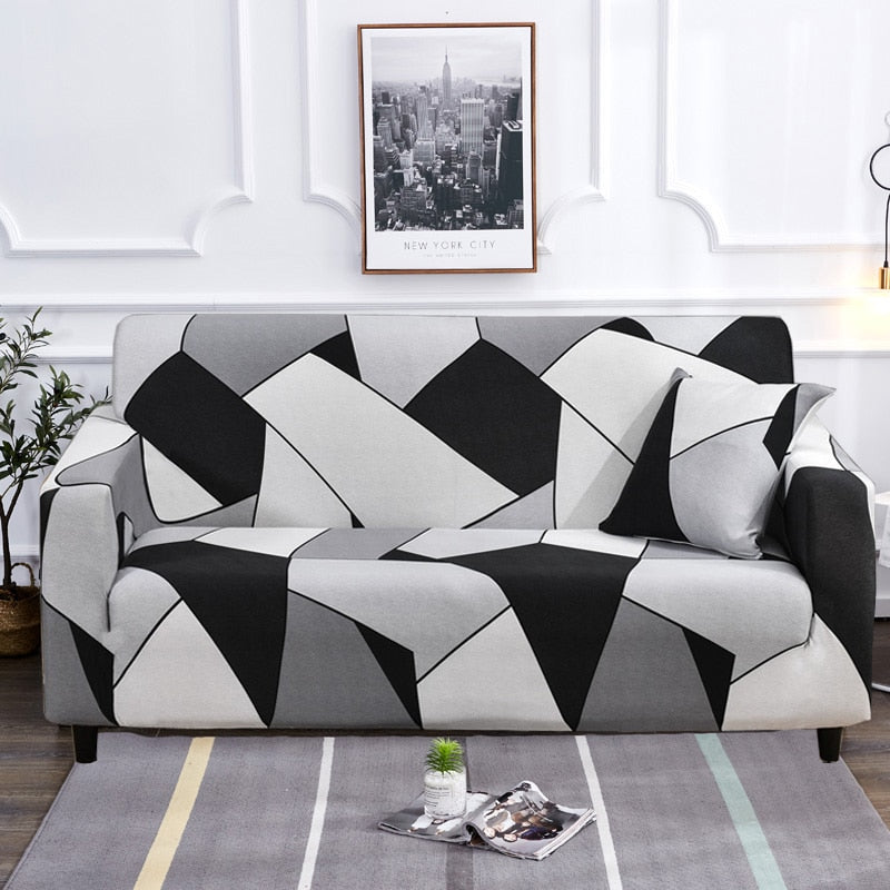 Modern Non-slip colourful Elastic Sofa Cover
