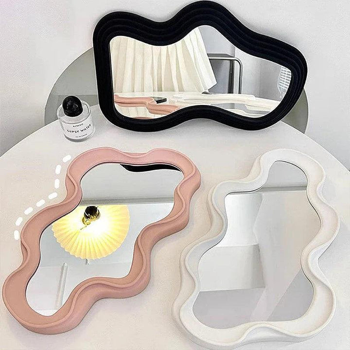 Spiegelia Decorative Cloud-Shaped Mirror - for Living Room, Bedroom &amp; Bathroom