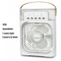 3 In 1 Fan AIr Conditioner Household Small Air Cooler LED Night Light Portable Humidifier Air Adjustment Fan Office Home Fan New |