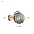 colourful Glass Modern Wall Lamp